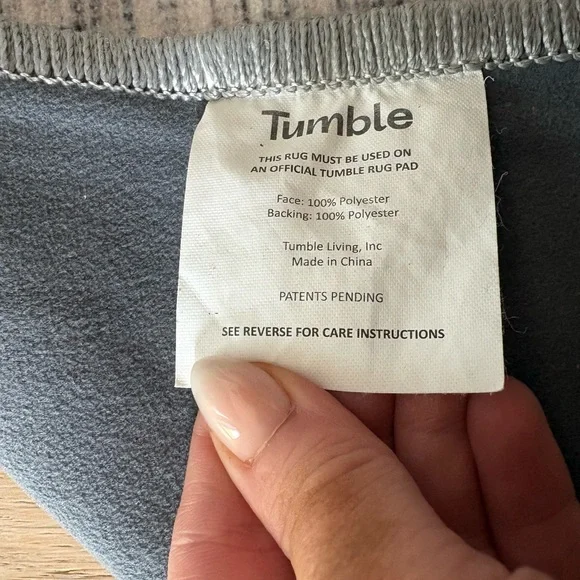 Tumble 5x7 Machine Washable Area Rug - Picture 2 of 6